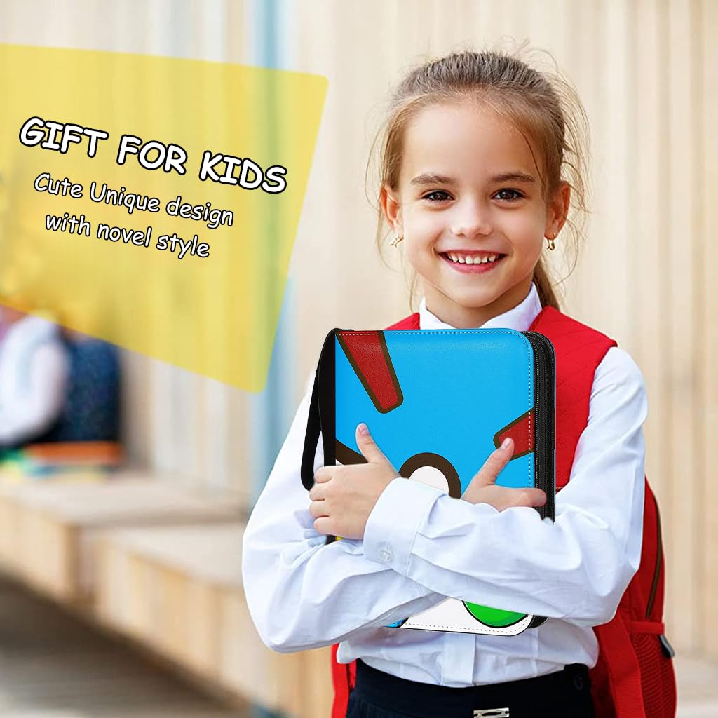 PATPAT® Poke-mon Game Card Binder for 400 Cards Trading Cards Holder Organizer, Poke-mon Cards Collection Bag Game Cards Binder Case, Game Cards Case Gifts for Kids Boys Girls PATPAT® Poke-mon Game Card Binder for 400 Cards Trading Cards Holder Organizer, Poke-mon Cards Collection Bag Game Cards Binder Case, Game Cards Case Gifts for Kids Boys Girls